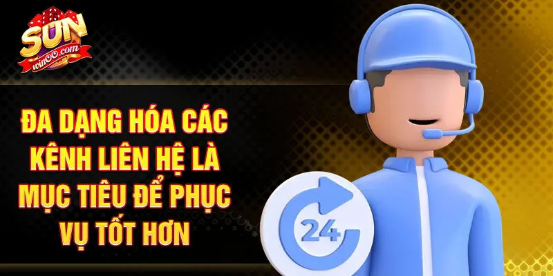 Đa dạng hóa các kênh liên hệ là mục tiêu để phục vụ tốt hơnv
